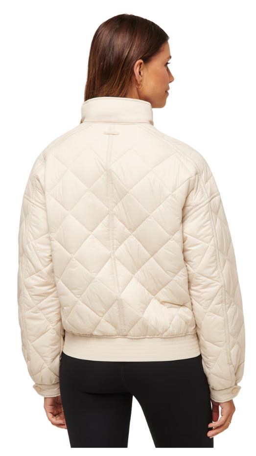 Travis Mathew Lights at Night Quilted damska kurtka, pumice stone