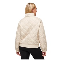 Travis Mathew Lights at Night Quilted damska kurtka, pumice stone