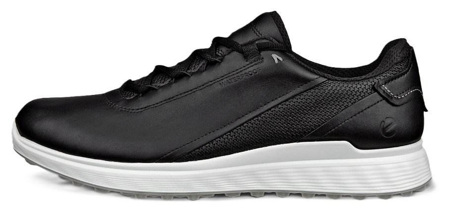 Ecco S-Casual męskie buty golfowe, czarne