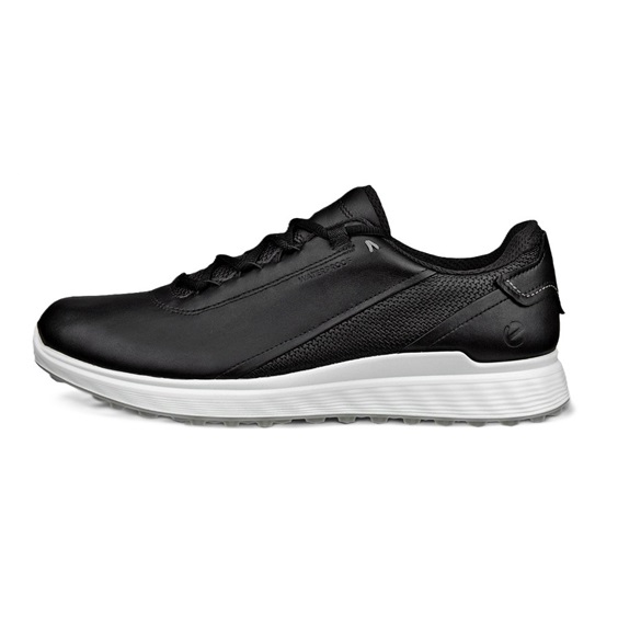 Ecco S-Casual męskie buty golfowe, czarne