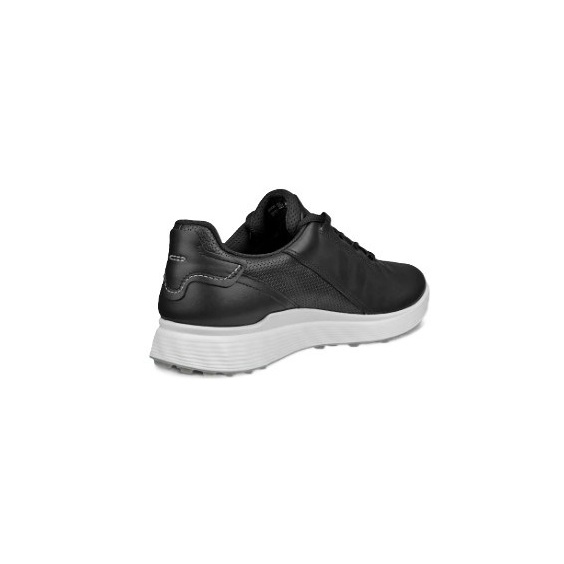 Ecco S-Casual męskie buty golfowe, czarne