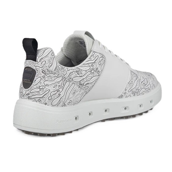 Ecco Street 720 męskie buty golfowe, białe