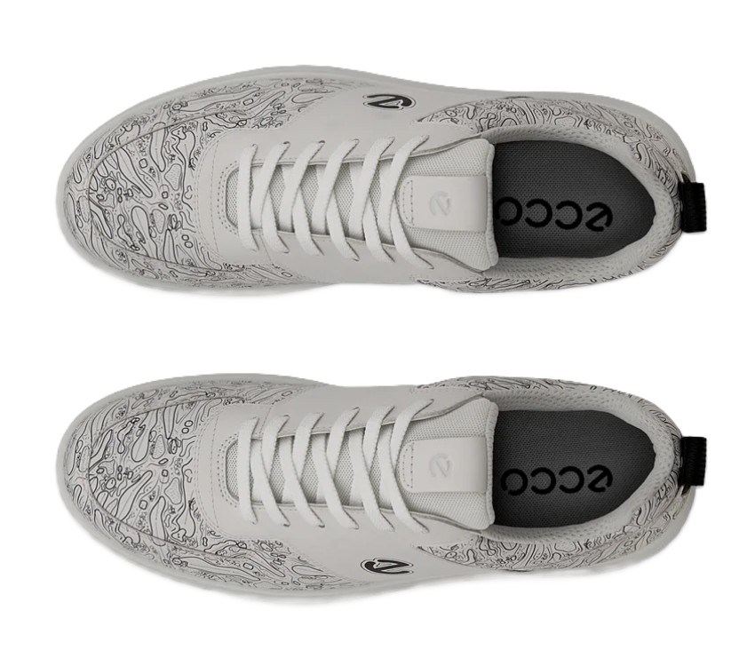 Ecco Street 720 męskie buty golfowe, białe
