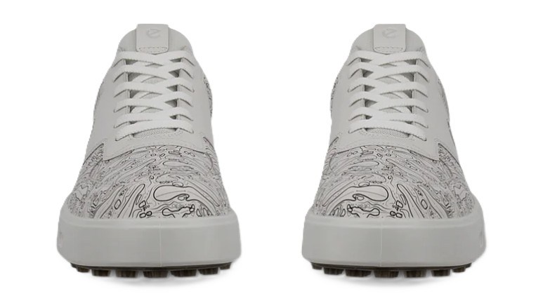 Ecco Street 720 męskie buty golfowe, białe