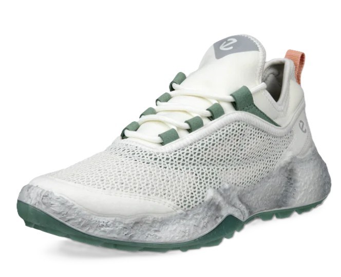 Ecco Biom H5 ladies golf shoes, white/sedum green