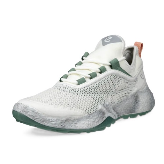 Ecco Biom H5 ladies golf shoes, white/sedum green