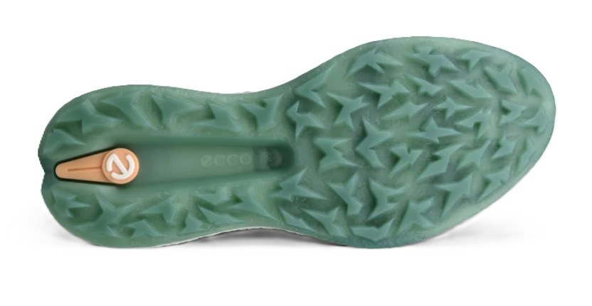 Ecco Biom H5 ladies golf shoes, white/sedum green