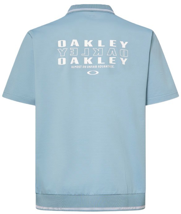 Oakley O-SYNC PACK ABSTRACT HEM męskie polo, blue ice