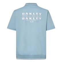 Oakley O-SYNC PACK ABSTRACT HEM męskie polo, blue ice