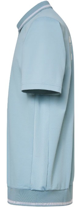 Oakley O-SYNC PACK ABSTRACT HEM męskie polo, blue ice