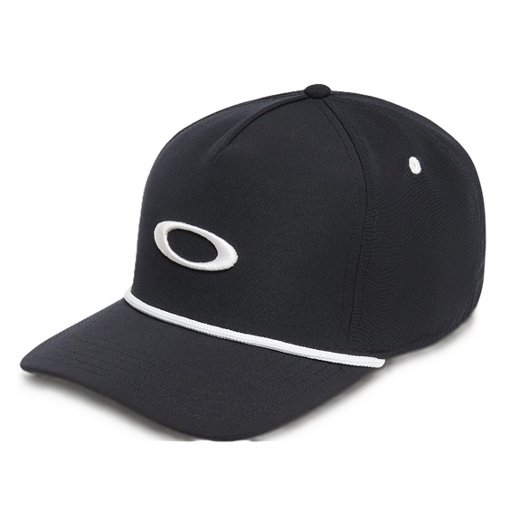 Oakley Ellipse Rope czapka z daszkiem, czarno/biała