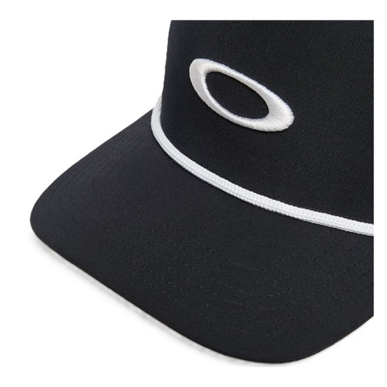 Oakley Ellipse Rope czapka z daszkiem, czarno/biała