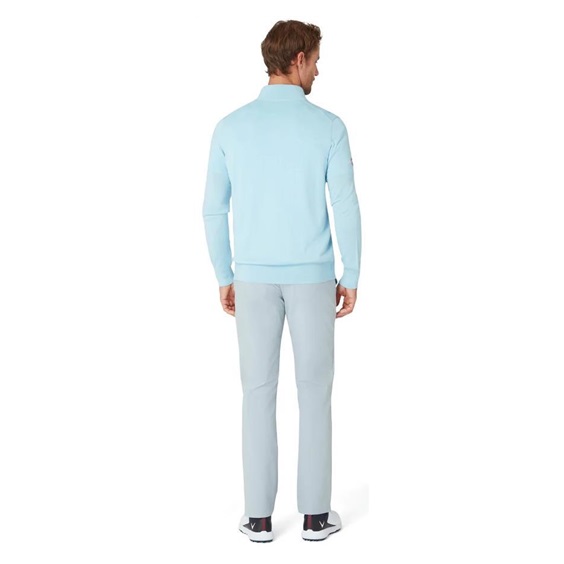 Callaway 1/4 Blended Merino męski sweter, niebieski