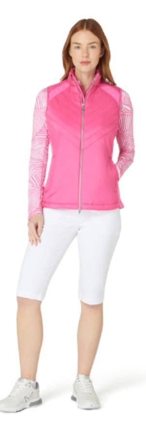 Callaway Chev Primaloft damska kamizelka, cheeky pink