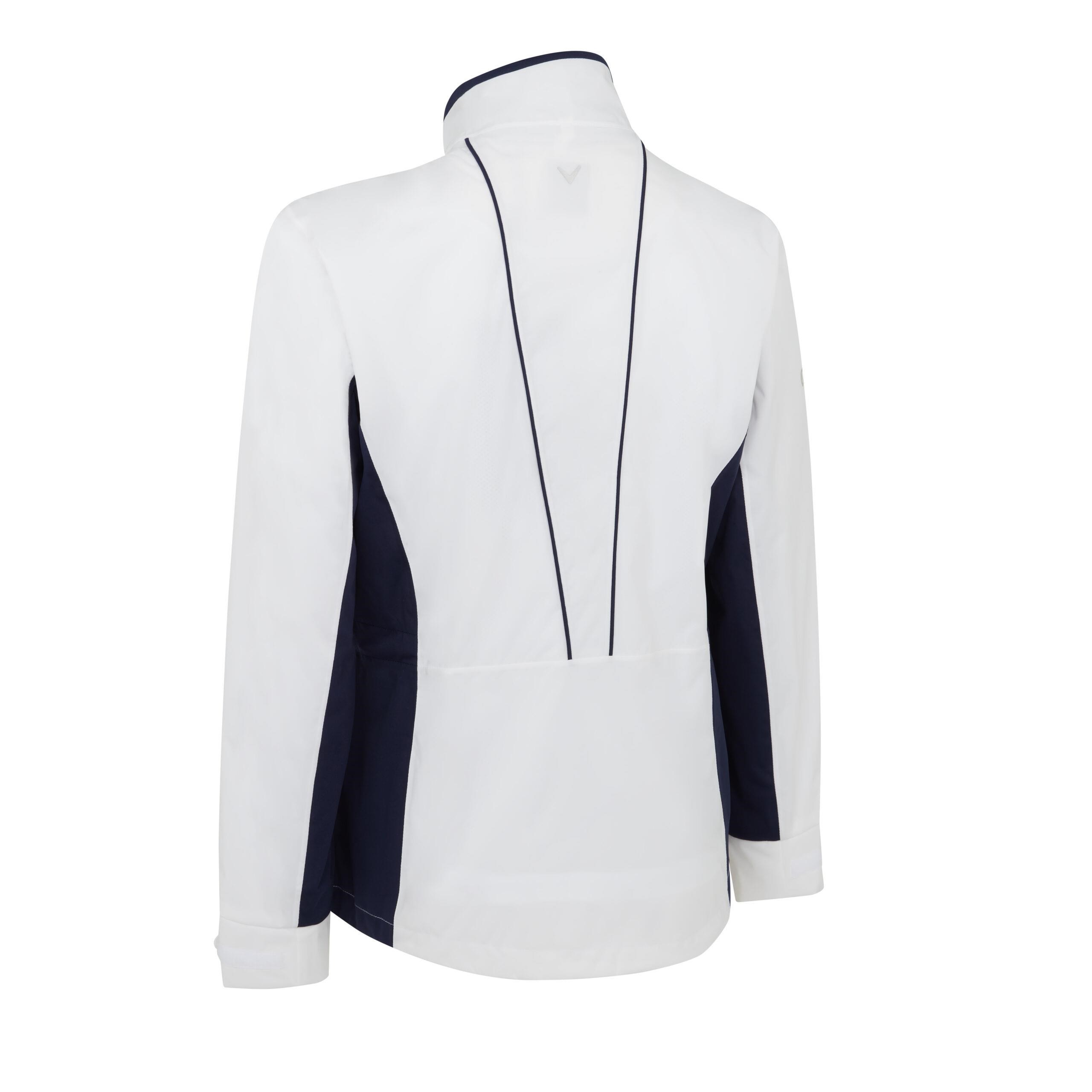 Callaway Soft Shell Wind damska kurtka, biało/granatowa
