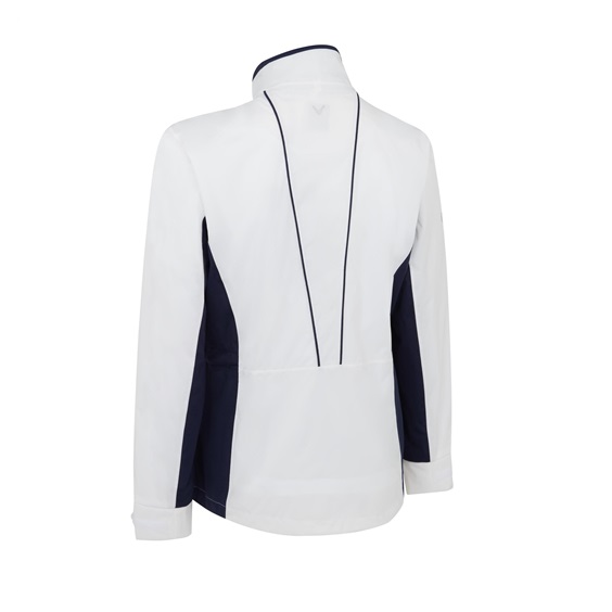 Callaway Soft Shell Wind damska kurtka, biało/granatowa