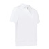 Callaway Waist Length Mesh Detail Short Sleeve damskie polo, białe