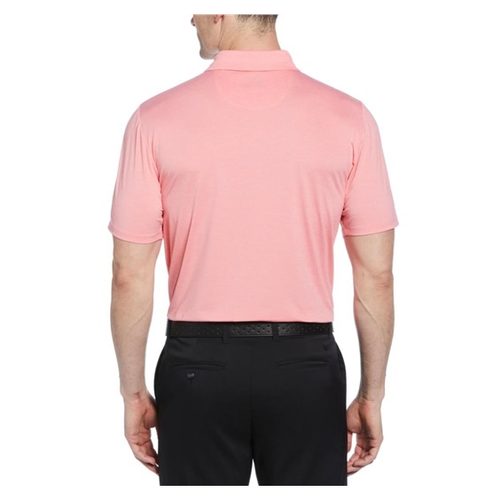 Callaway Premium Heathered męskie polo, strawberry pink heather