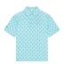 Callaway Dolphin Print dziecięce polo, blue radiance