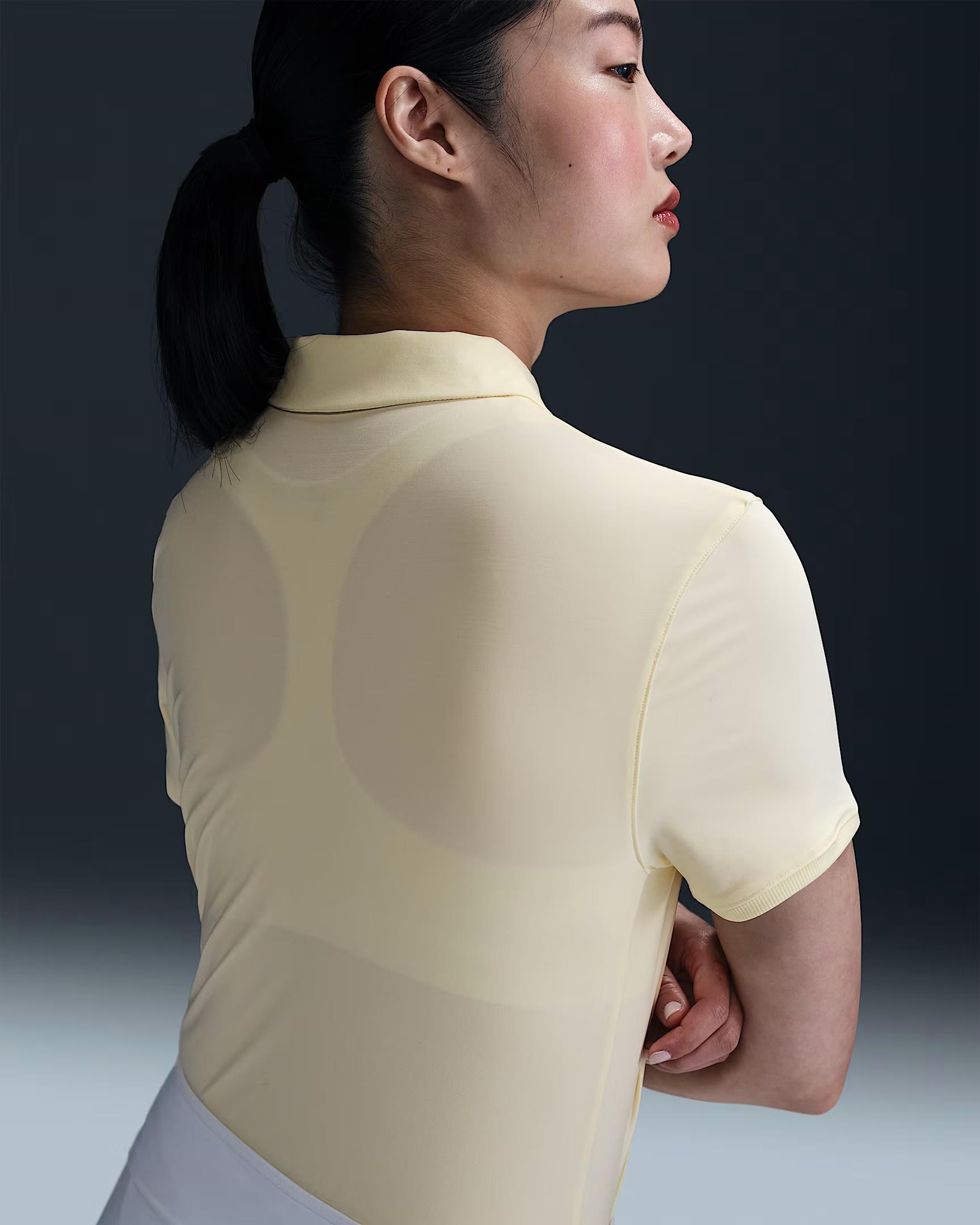 Nike Victory Dri-FIT SS damskie polo, alabaster/white