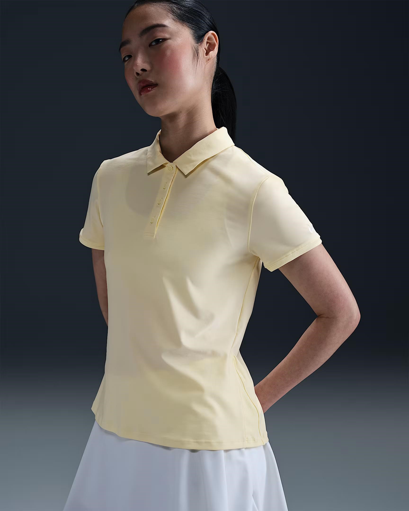 Nike Victory Dri-FIT SS damskie polo, alabaster/white