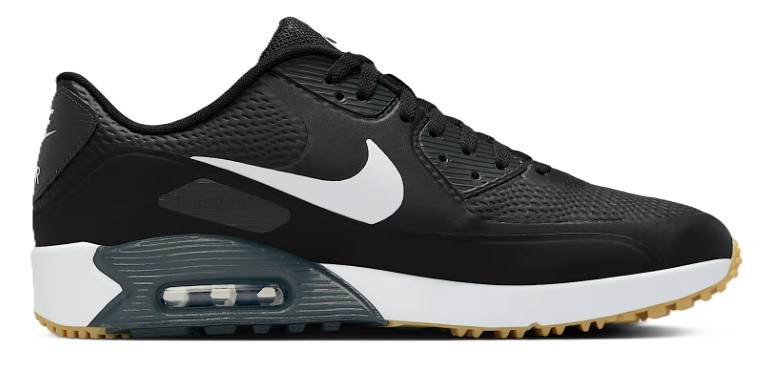 Nike AIR MAX 90 G buty golfowe, czarno/białe