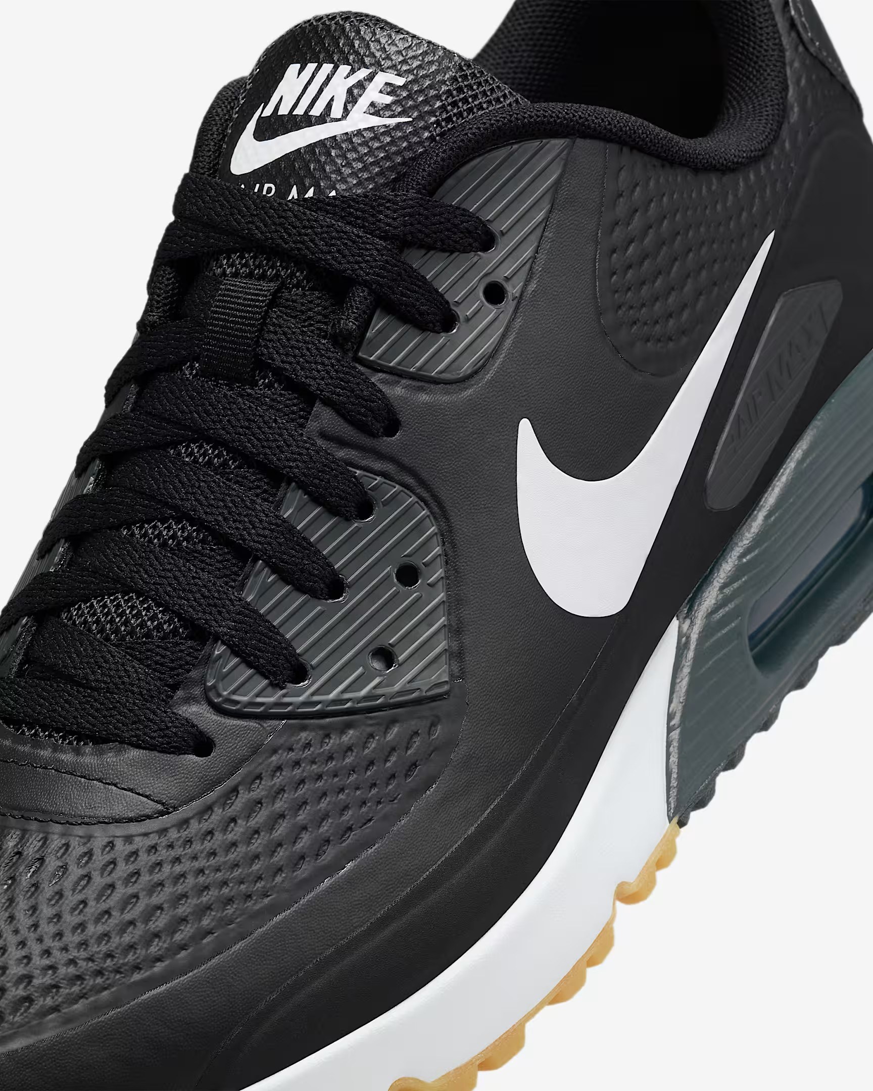 Nike AIR MAX 90 G buty golfowe, czarno/białe
