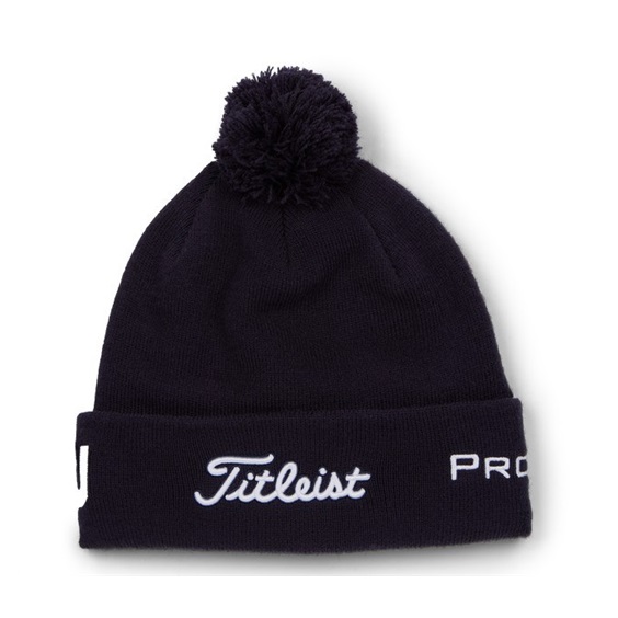 Titleist Tour Pom Pom czapka zimowa, granatowa