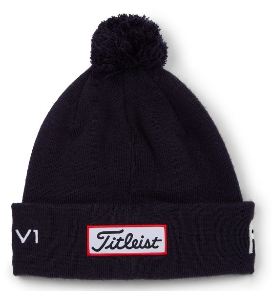 Titleist Tour Pom Pom czapka zimowa, granatowa