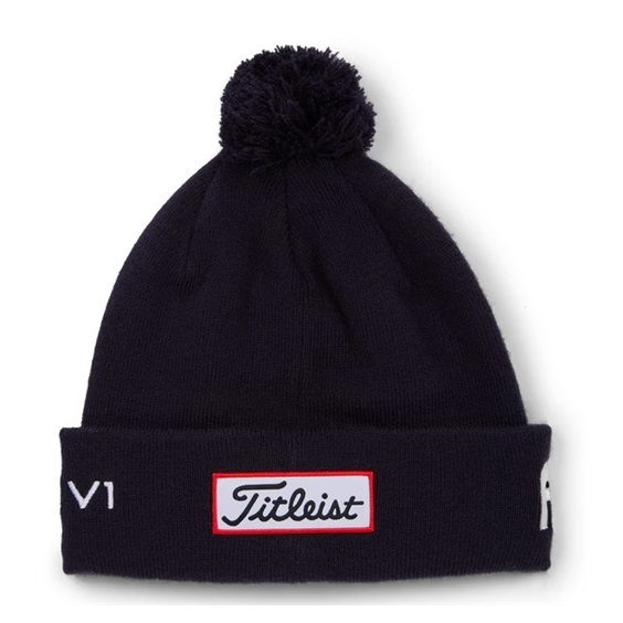 Titleist Tour Pom Pom czapka zimowa, granatowa