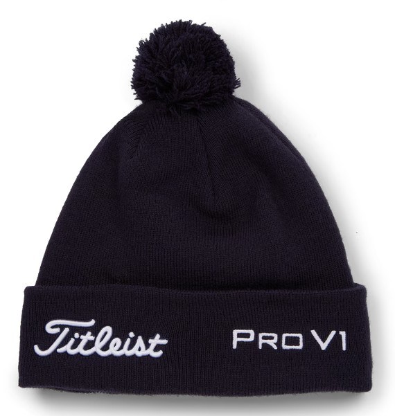 Titleist Tour Pom Pom czapka zimowa, granatowa