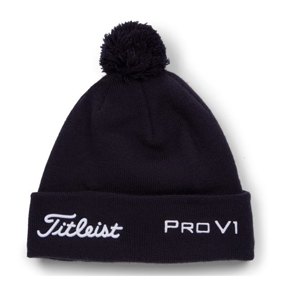 Titleist Tour Pom Pom czapka zimowa, granatowa