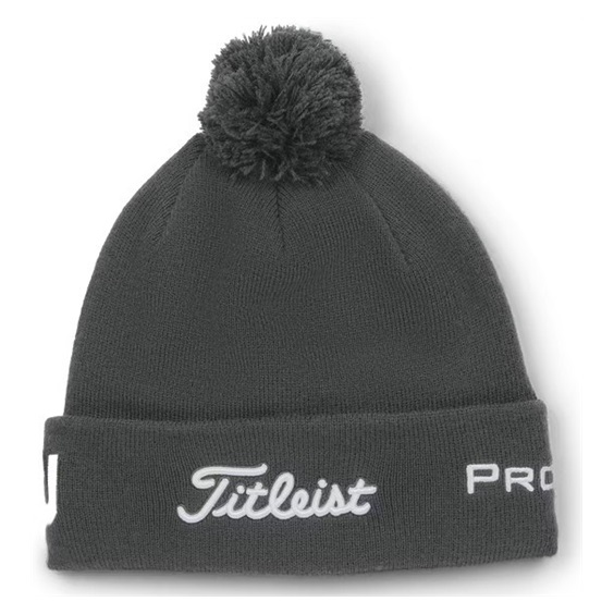 Titleist Tour Pom Pom czapka zimowa, szara