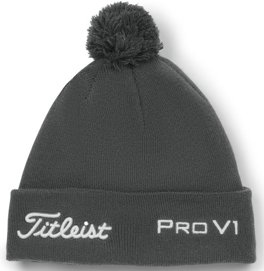 Titleist Tour Pom Pom czapka zimowa, szara