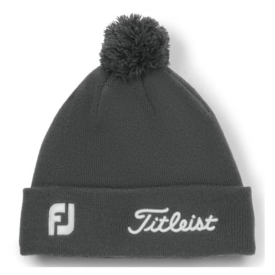 Titleist Tour Pom Pom czapka zimowa, szara
