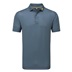 FootJoy Wiggle Print Lisle męskie polo, granatowy/szary/biały