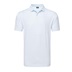 FootJoy Irongate Print Lisle męskie polo, white/skyway