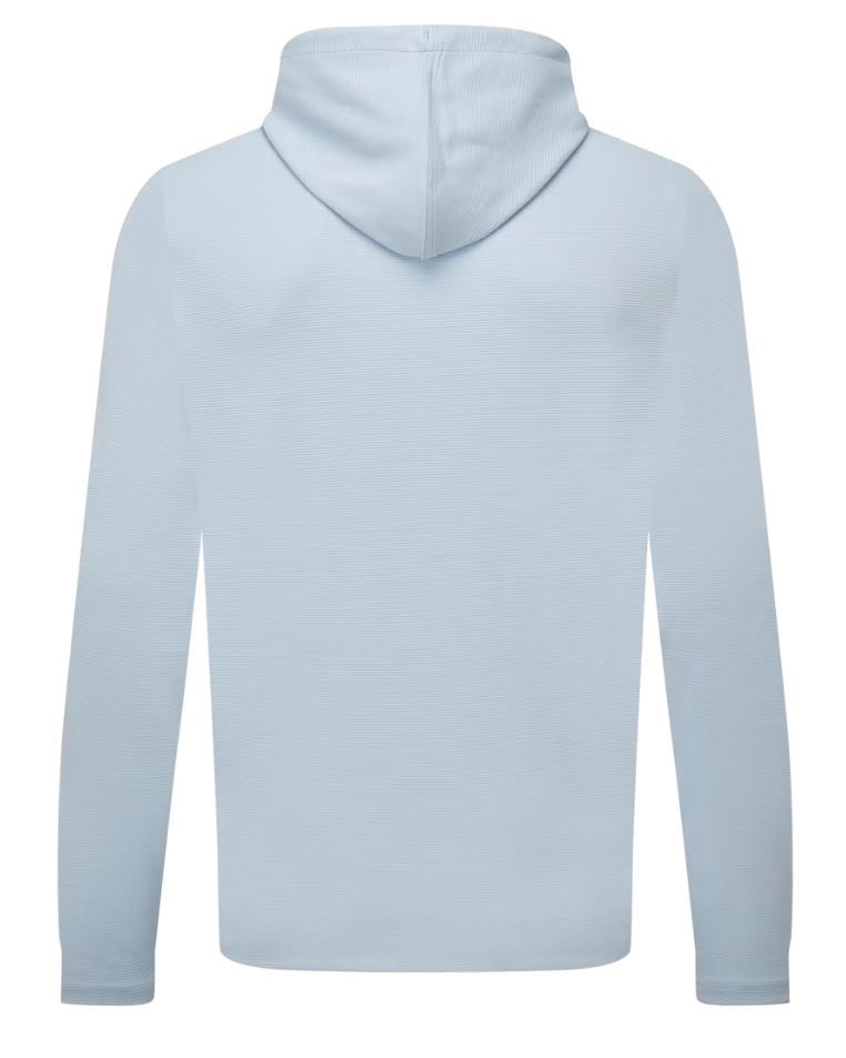 FootJoy Ottoman Jacquard Hoodie męska bluza, skyway