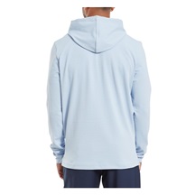 FootJoy Ottoman Jacquard Hoodie męska bluza, skyway