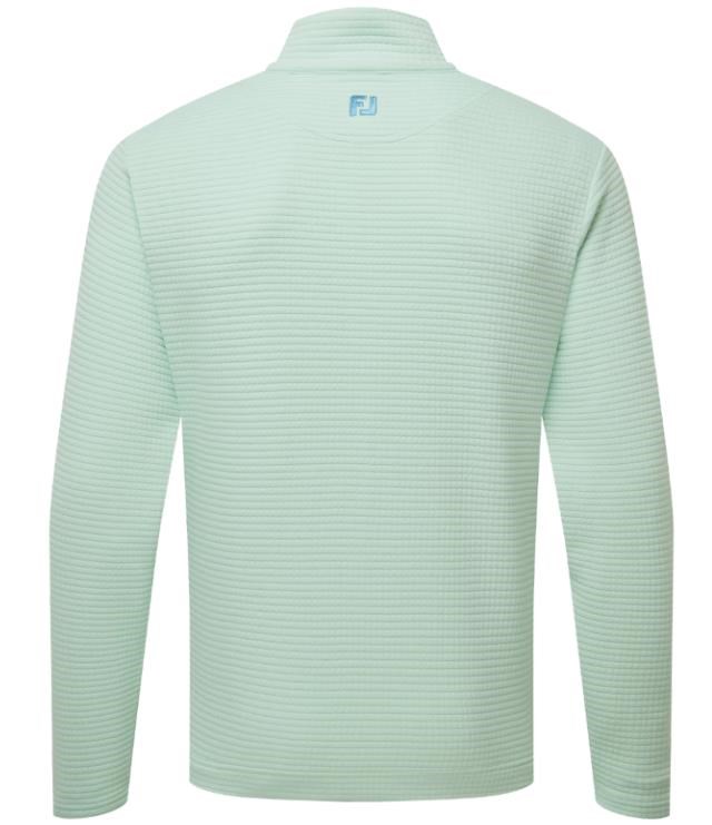 FootJoy Quilt Texture Chill-Out męska bluza, jasnozielony