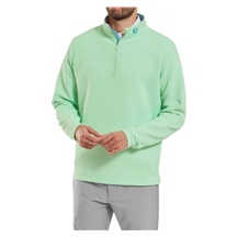 FootJoy Quilt Texture Chill-Out męska bluza, jasnozielony