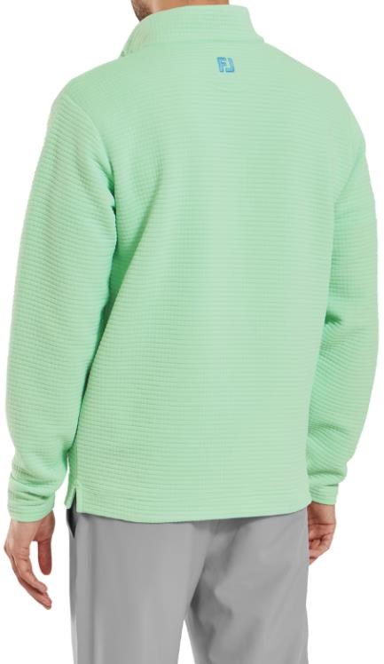 FootJoy Quilt Texture Chill-Out męska bluza, jasnozielony