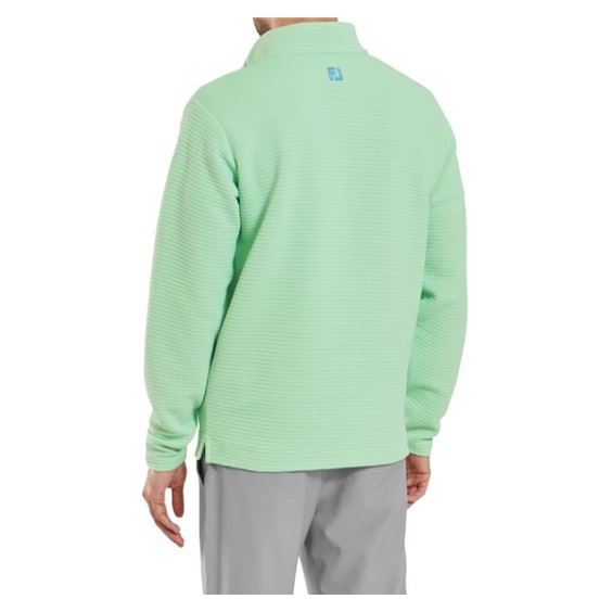 FootJoy Quilt Texture Chill-Out męska bluza, jasnozielony