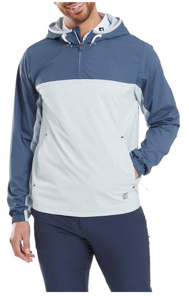 FootJoy TempoSeries Hoodie męska kurtka, dark denim/skyway