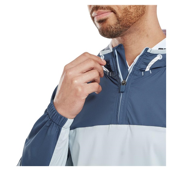 FootJoy TempoSeries Hoodie męska kurtka, dark denim/skyway