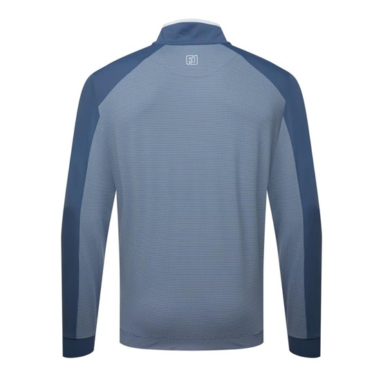 FootJoy TempoSeries Mixed Texture Chill-Out męska bluza, granatowy