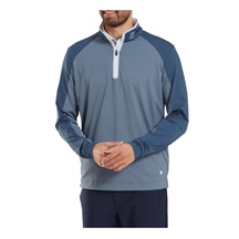 FootJoy TempoSeries Mixed Texture Chill-Out męska bluza, granatowy