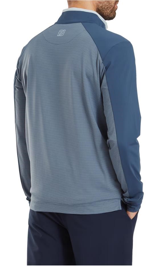 FootJoy TempoSeries Mixed Texture Chill-Out męska bluza, granatowy