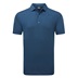 FootJoy Micro Feeder Stripe Lisle męskie polo, granatowy