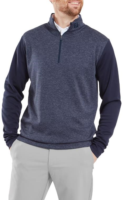 FootJoy Tonal Heather Chill-Out męska bluza, granatowy